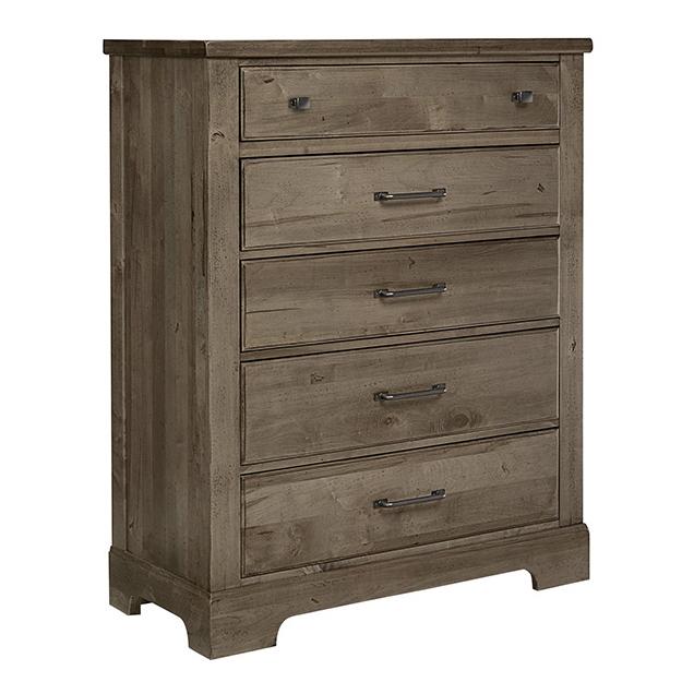 Vaughan-Bassett Cool Rustic 5-Drawer Chest 172-115 IMAGE 1