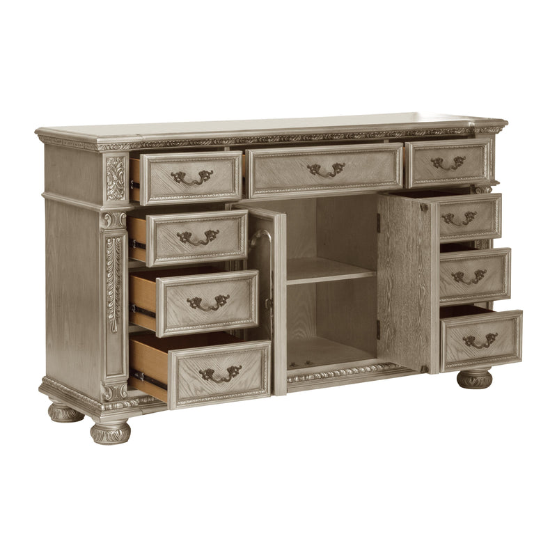 Homelegance Catalonia 9-Drawer Dresser 1824PG-5 IMAGE 3