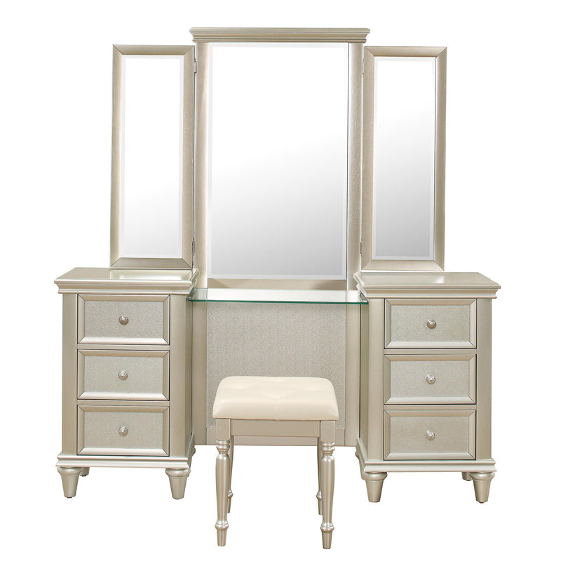 Homelegance Celandine 6-Drawer Vanity Set 1928-15* IMAGE 1