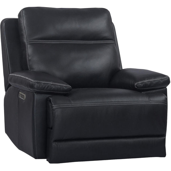 Parker Living Paxton Power Leather Match Recliner MPAX#812PHL-NAV IMAGE 1