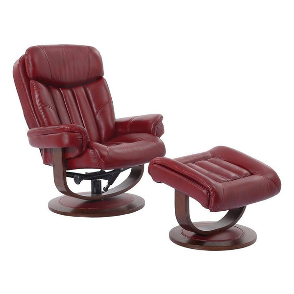 Parker Living Prince Swivel Leather Match Recliner MPRI#212S-ROU IMAGE 1