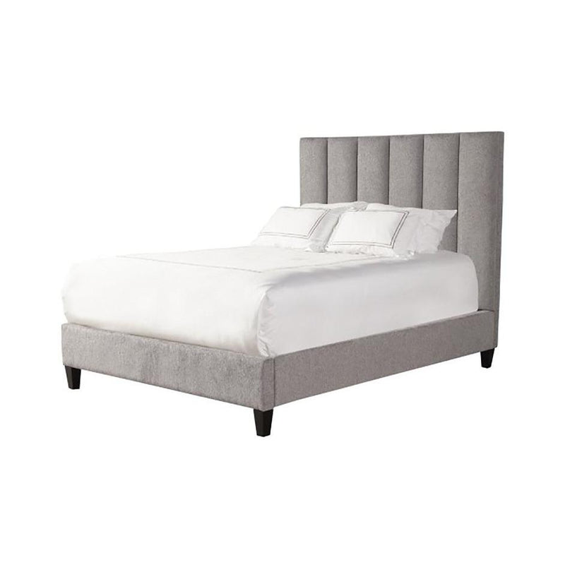 Parker Living Sleep Avery King Upholstered Panel Bed BAVE#9000HB-STR/BAVE#9020FBR-STR