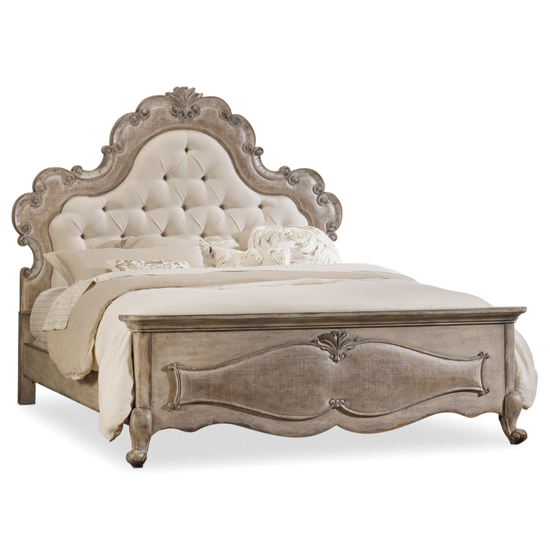 Hooker Furniture 5450-90866 Chatelet King Upholstered Panel Bed IMAGE 1