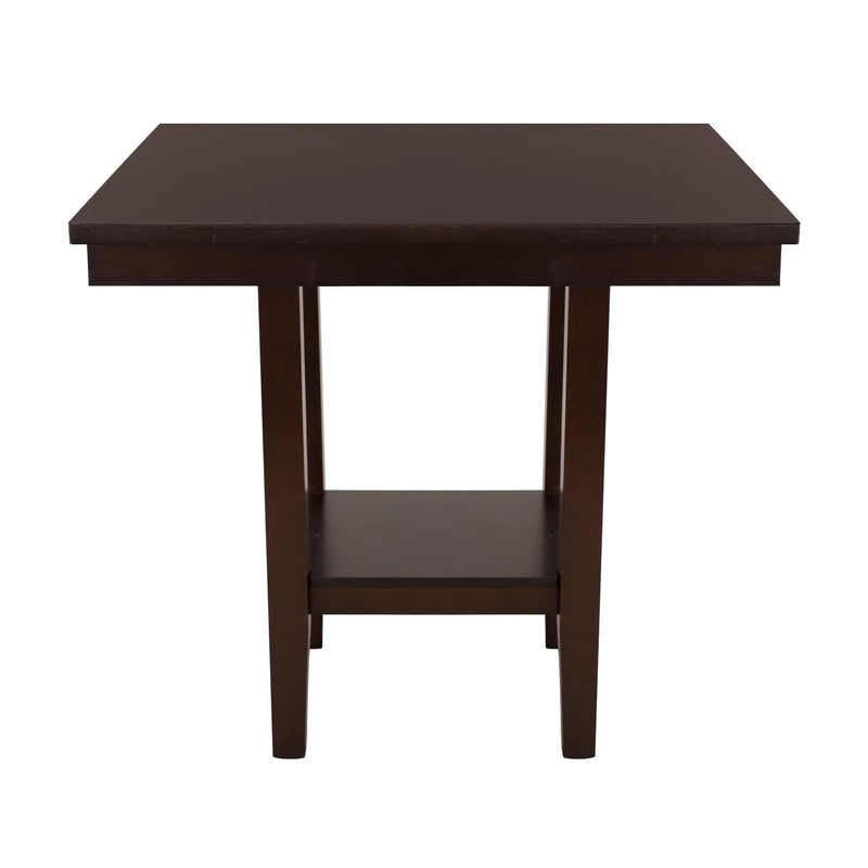 Homelegance Square Diego Counter Height Dining Table with Pedestal Base 5460-36 IMAGE 1