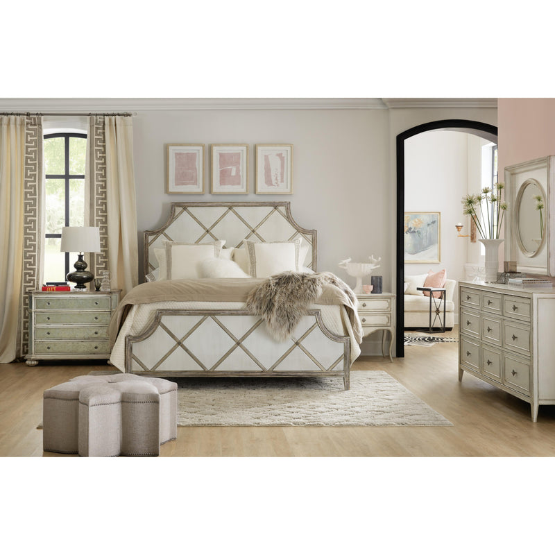 Hooker Furniture 5875-90366-95 Sanctuary Diamont King Panel Bed IMAGE 8