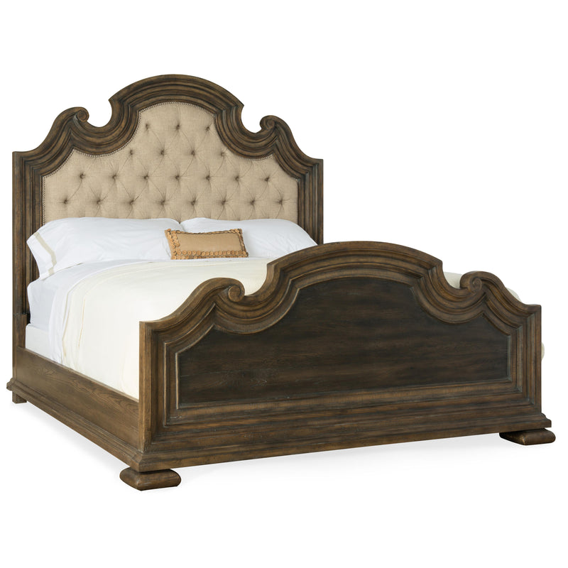 Hooker Furniture 5960-90866-MULTI Fair Oaks King Upholstered Bed IMAGE 1