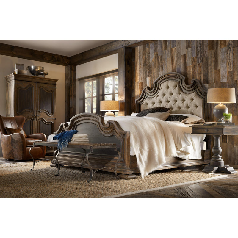 Hooker Furniture 5960-90866-MULTI Fair Oaks King Upholstered Bed IMAGE 5