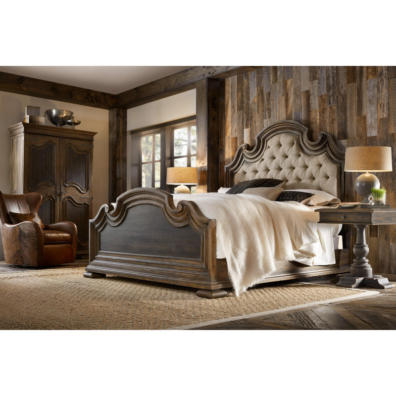 Hooker Furniture 5960-90866-MULTI Fair Oaks King Upholstered Bed IMAGE 6