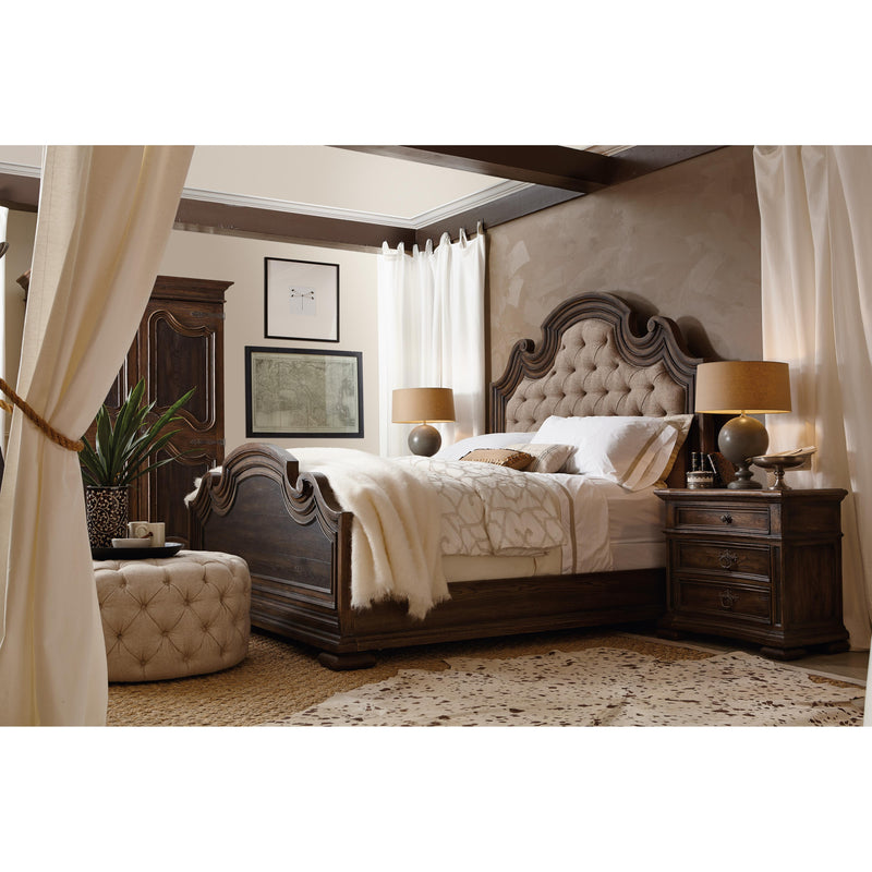 Hooker Furniture 5960-90866-MULTI Fair Oaks King Upholstered Bed IMAGE 7