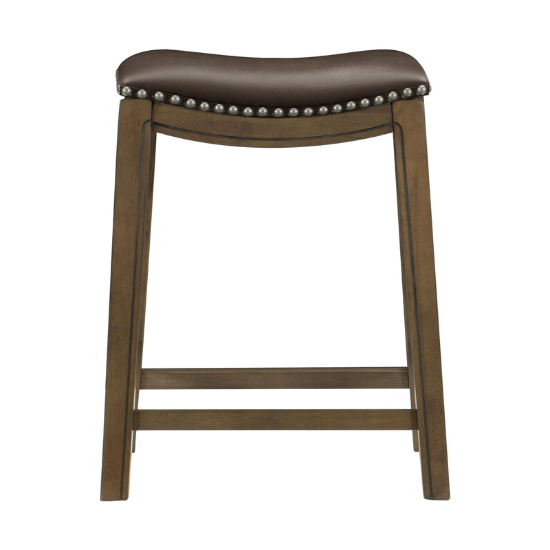 Homelegance Ordway Counter Height Stool 5682BRW-24 IMAGE 1