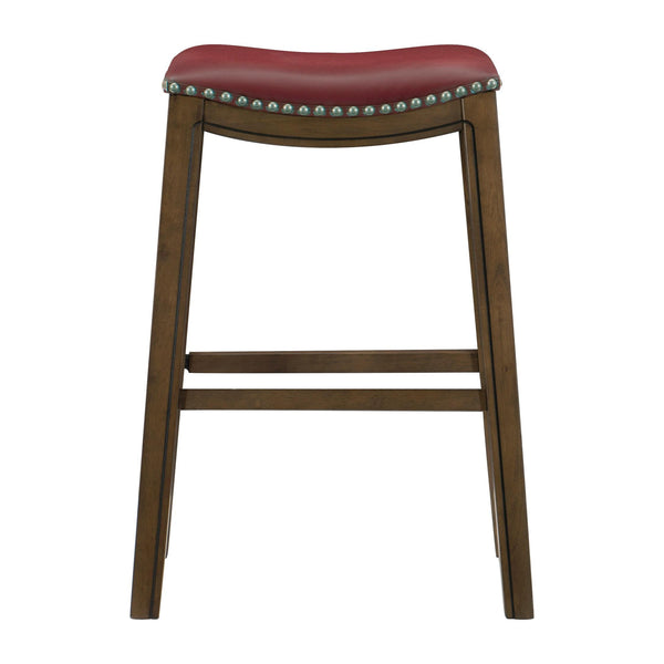 Homelegance Ordway Pub Height Stool 5682RED-29 IMAGE 1