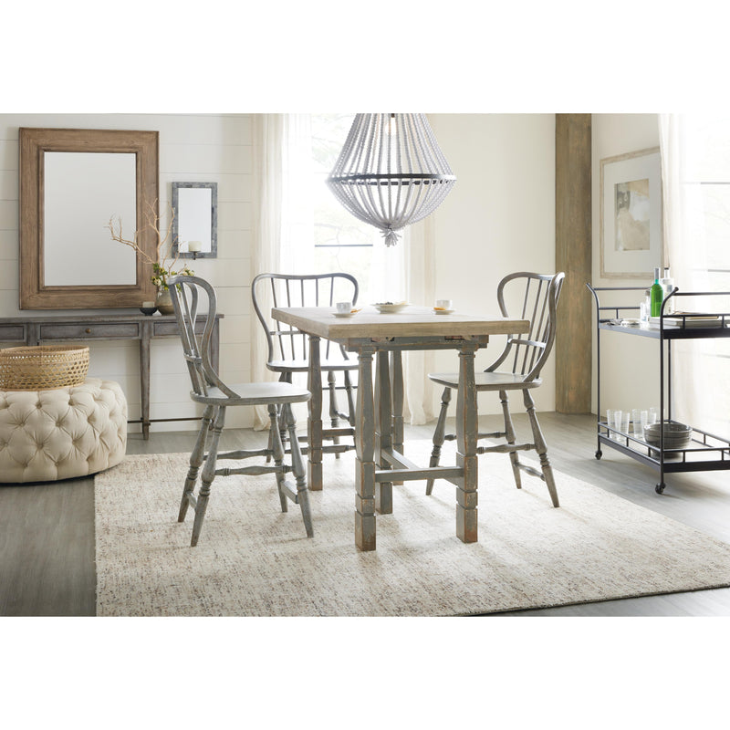 Hooker Furniture 5805-75206-85 Ciao Bella Friendship Table- Natural/Gray IMAGE 5