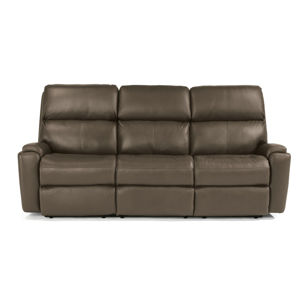 Flexsteel Rio Power Reclining Leather Sofa 3904-62M-824-74 IMAGE 1