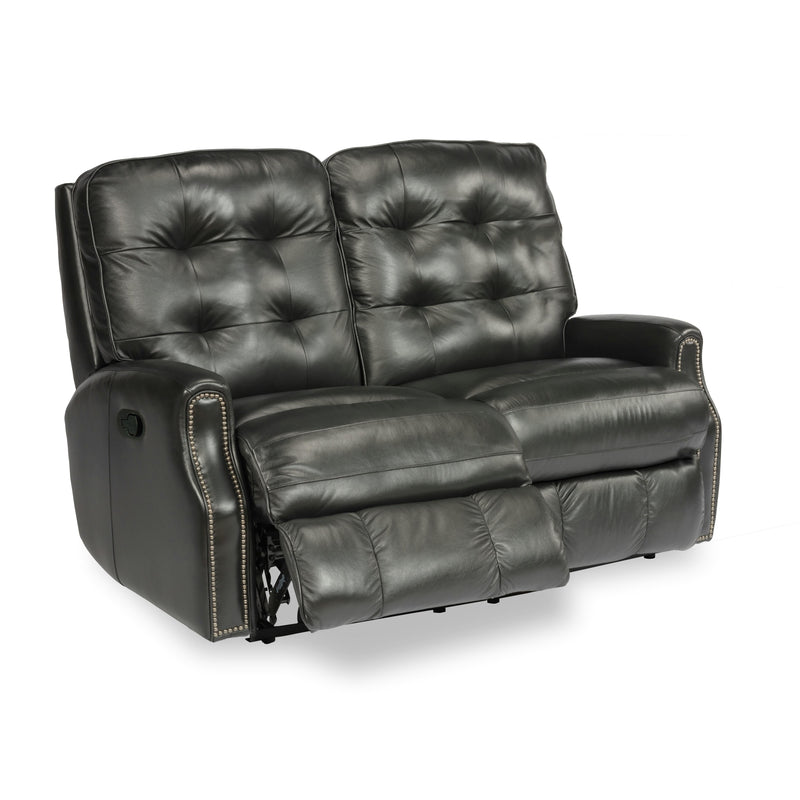 Flexsteel Devon Reclining Leather Loveseat 3881-60-824-00 IMAGE 3