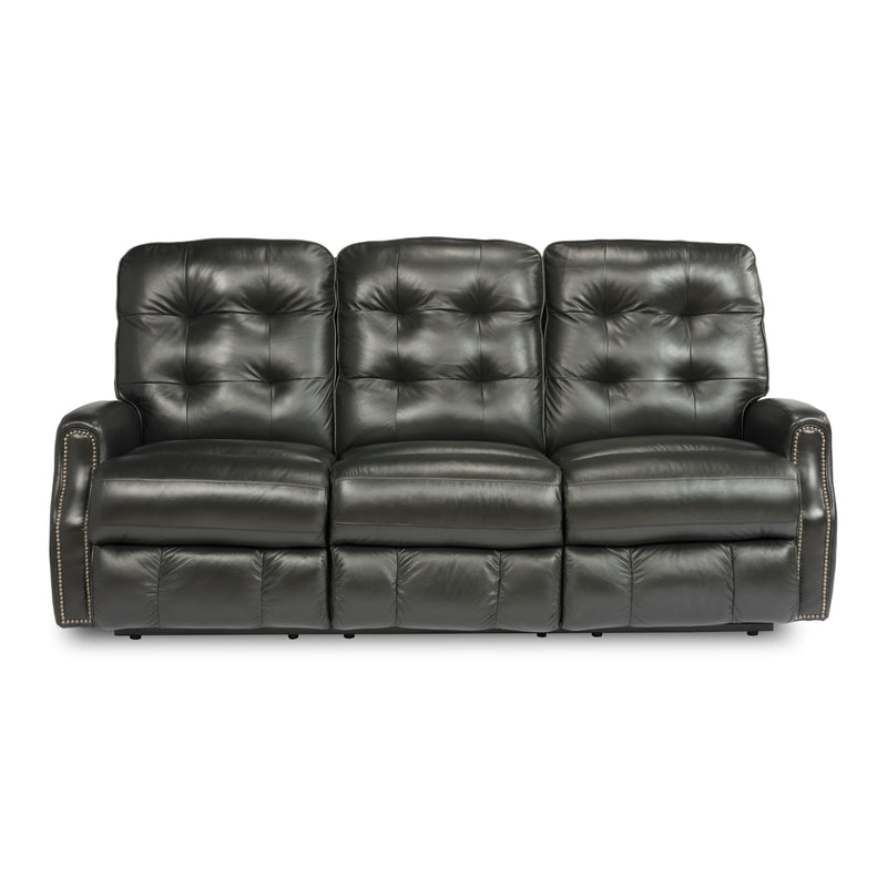 Flexsteel Devon Power Reclining Leather Sofa 3881-62M-824-00 IMAGE 1