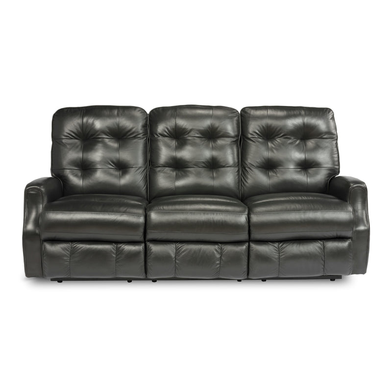 Flexsteel Devon Power Reclining Leather Sofa 3882-62M-824-00 IMAGE 1