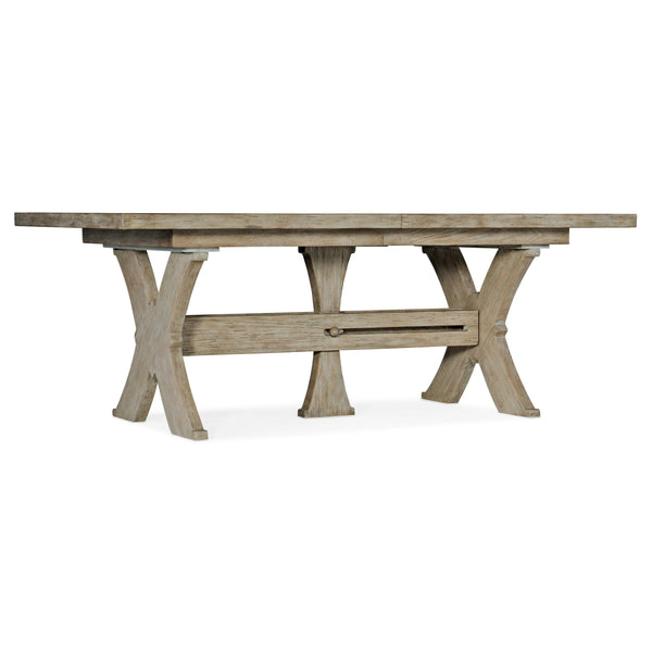 Hooker Furniture 6025-75200-80 Alfresco Vittorio 80in Rectangle Dining Table with 2-22in Leaves IMAGE 1