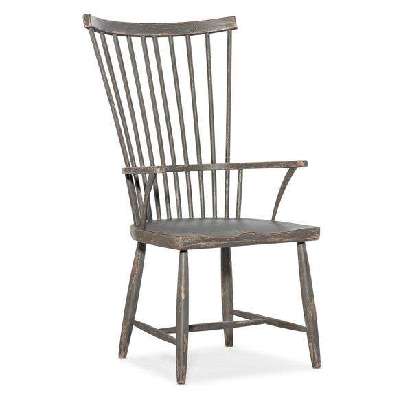 Hooker Furniture 6025-75302-95 Alfresco Marzano Windsor Arm Chair IMAGE 1