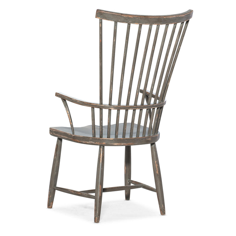 Hooker Furniture 6025-75302-95 Alfresco Marzano Windsor Arm Chair IMAGE 2