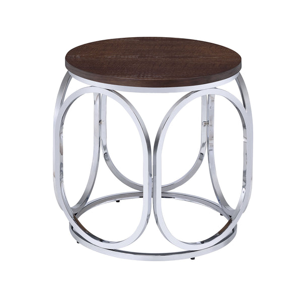 Elements International Alexis End Table CAX100ETE IMAGE 1