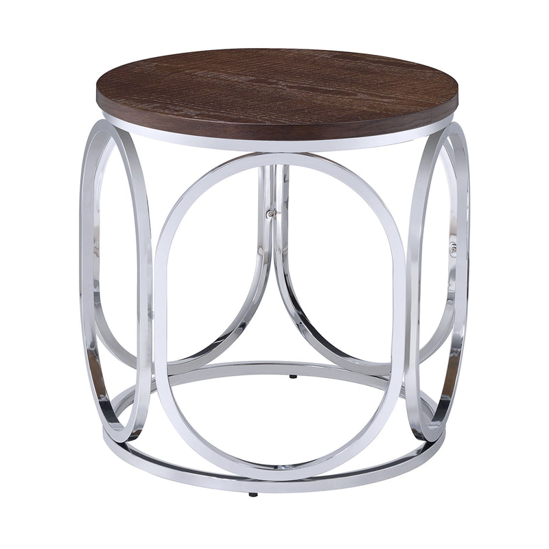 Elements International Alexis End Table CAX100ETE IMAGE 2