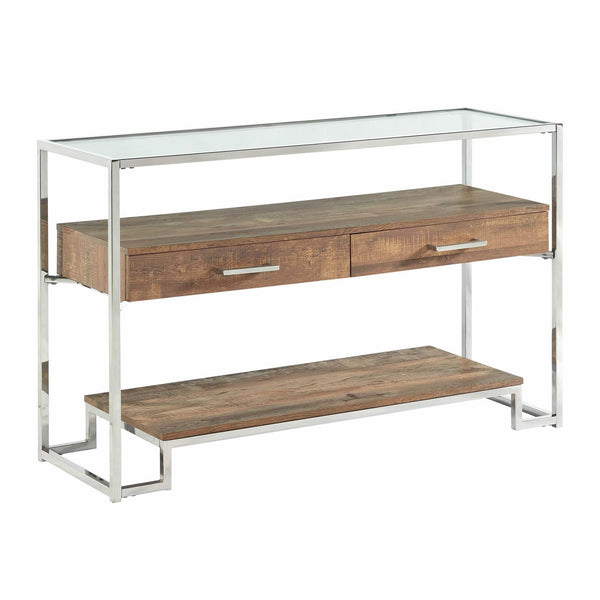 Elements International Matrix Sofa Table CTMX100ST IMAGE 1