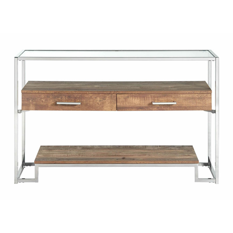 Elements International Matrix Sofa Table CTMX100ST IMAGE 2