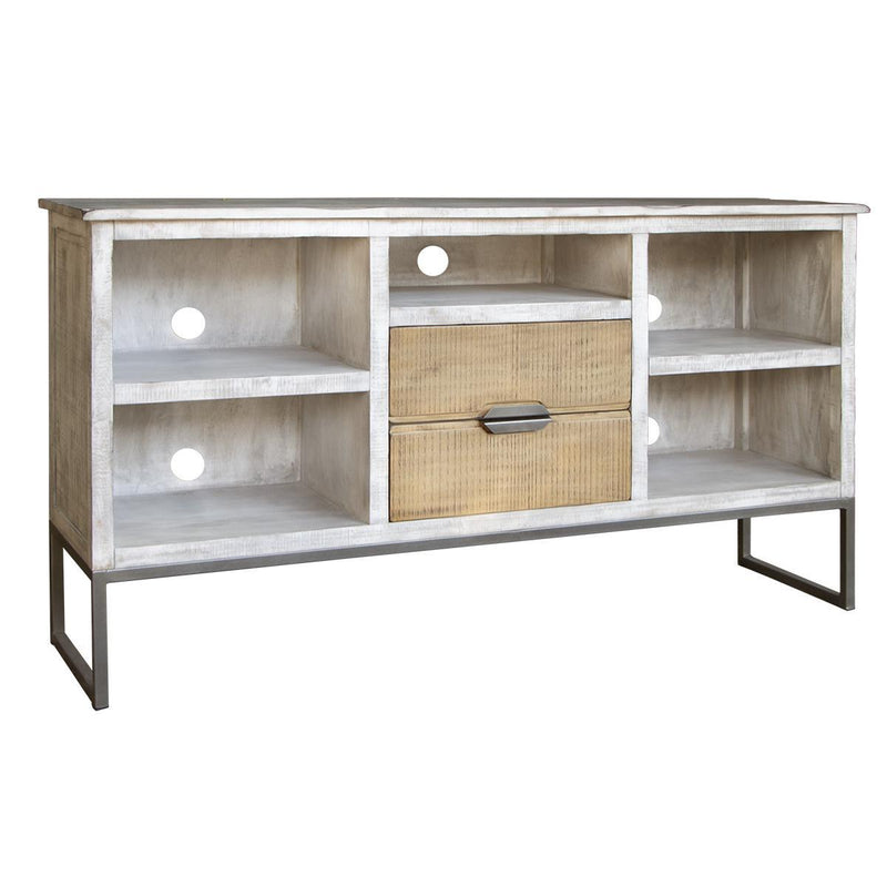 International Furniture Direct Mita TV Stand IFD2411STN IMAGE 2