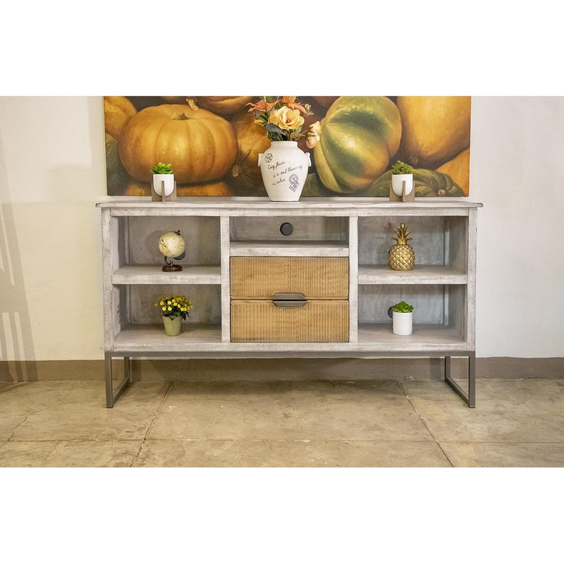 International Furniture Direct Mita TV Stand IFD2411STN IMAGE 3