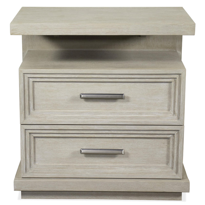 Riverside Furniture Cascade 2-Drawer Nightstand 73469 IMAGE 2