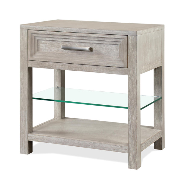 Riverside Furniture Cascade 1-Drawer Nightstand 73468 IMAGE 1