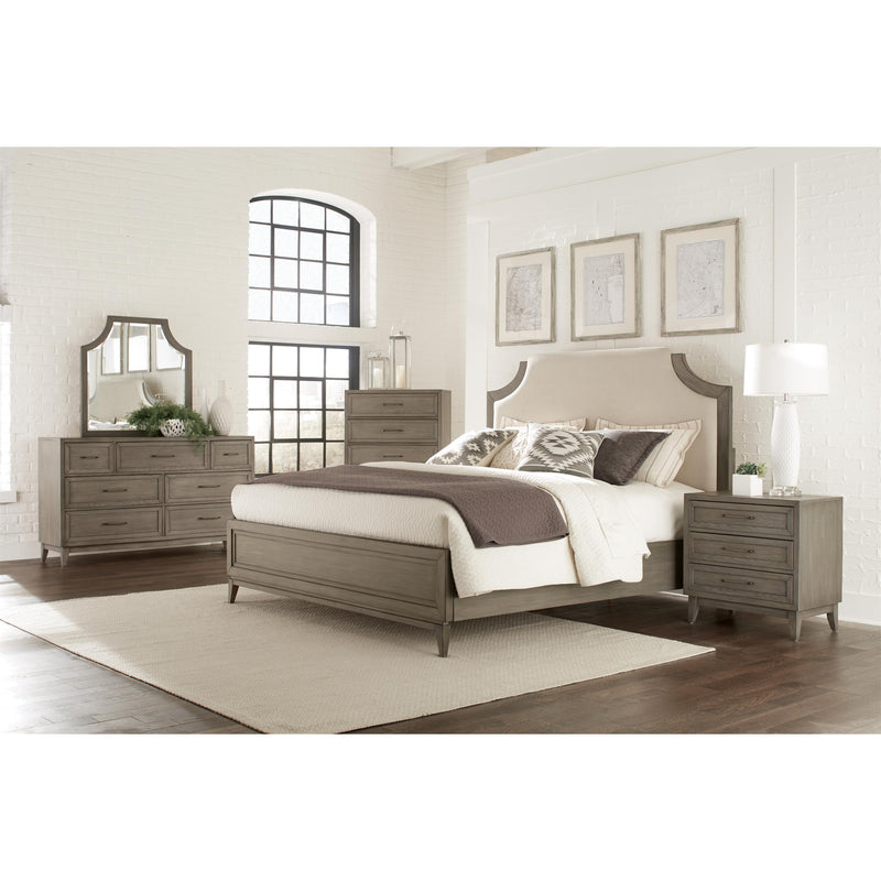 Riverside Furniture Vogue Queen Upholstered Panel Bed 46170/46172/46175 IMAGE 3