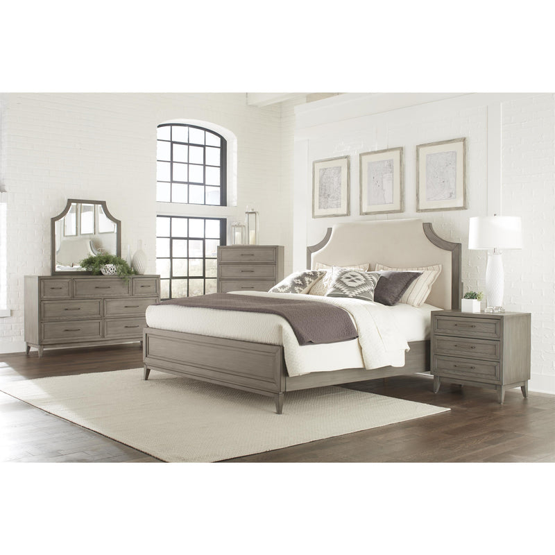 Riverside Furniture Vogue Queen Upholstered Panel Bed 46170/46172/46175 IMAGE 4