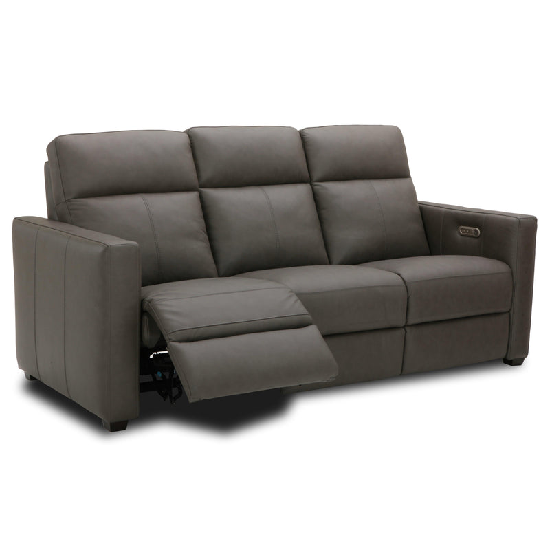 Flexsteel Broadway Power Reclining Leather Match Sofa 1032-62PH-943-02 IMAGE 2