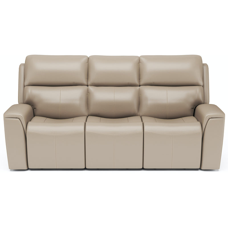 Flexsteel Jarvis Power Reclining Leather Match Sofa 1828-62PH 009-12 IMAGE 1