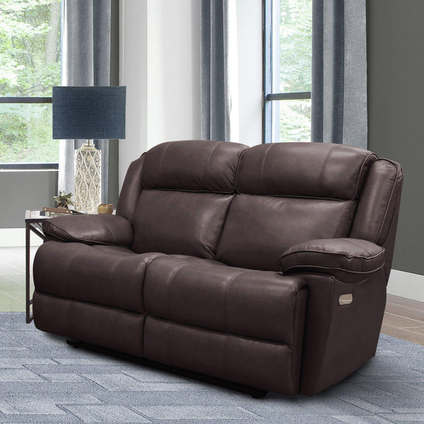 Parker Living Eclipse Power Reclining Leather Loveseat MECL#822PH-FBR IMAGE 1