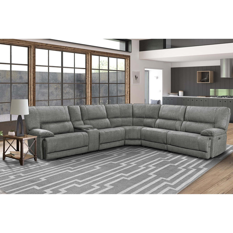 Parker Living Marathon Reclining Fabric 6 pc Sectional MMAR#810-TIT/MMAR#811LPH-TIT/MMAR#811RPH-TIT/MMAR#840-TIT/MMAR#850-TIT/MMAR#860-TIT