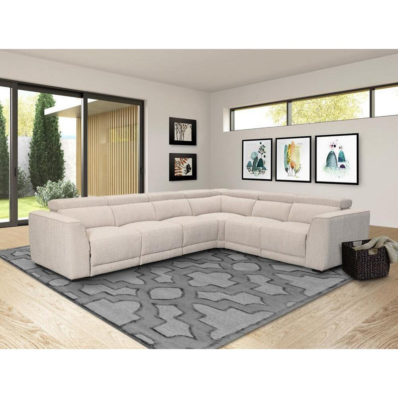 Parker Living Noho Power Reclining Fabric 4 pc Sectional MNOH#821LPH-BIS/MNOH#821RPH-BIS/MNOH#840-BIS/MNOH#850-BIS