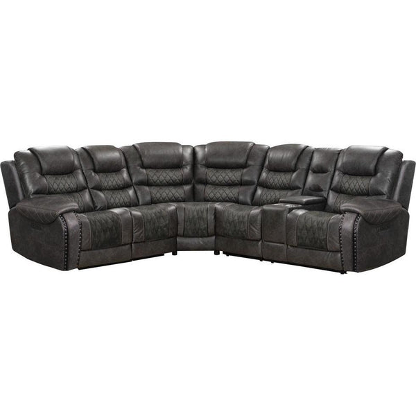 Parker Living Outlaw Power Reclining Fabric 6 pc Sectional MOUT#810-STA/MOUT#811LPH-STA/MOUT#811RPH-STA/MOUT#840-STA/MOUT#850-STA/MOUT#860-STA IMAGE 1