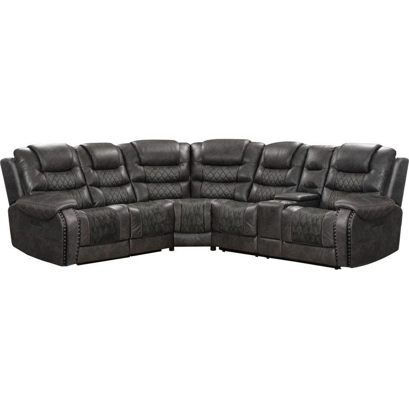 Parker Living Outlaw Power Reclining Fabric 6 pc Sectional MOUT#810-STA/MOUT#811LPH-STA/MOUT#811RPH-STA/MOUT#840-STA/MOUT#850-STA/MOUT#860-STA