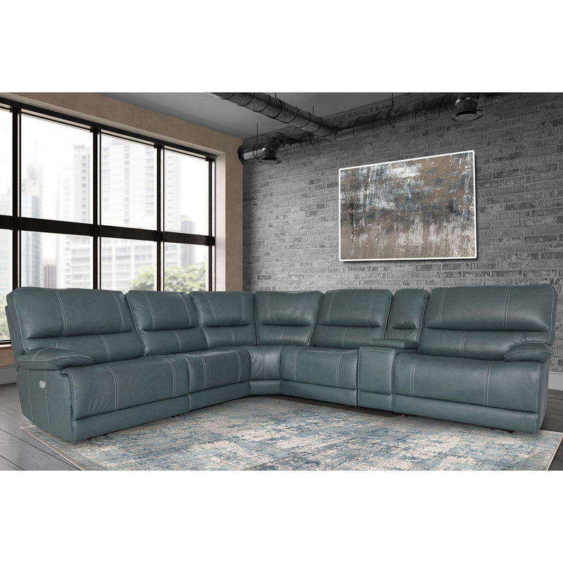 Parker Living Shelby Power Reclining Fabric 6 pc Sectional MSHE#810-CAZ/MSHE#811LPH-CAZ/MSHE#811RPH-CAZ/MSHE#840-CAZ/MSHE#850-CAZ/MSHE#860-CAZ