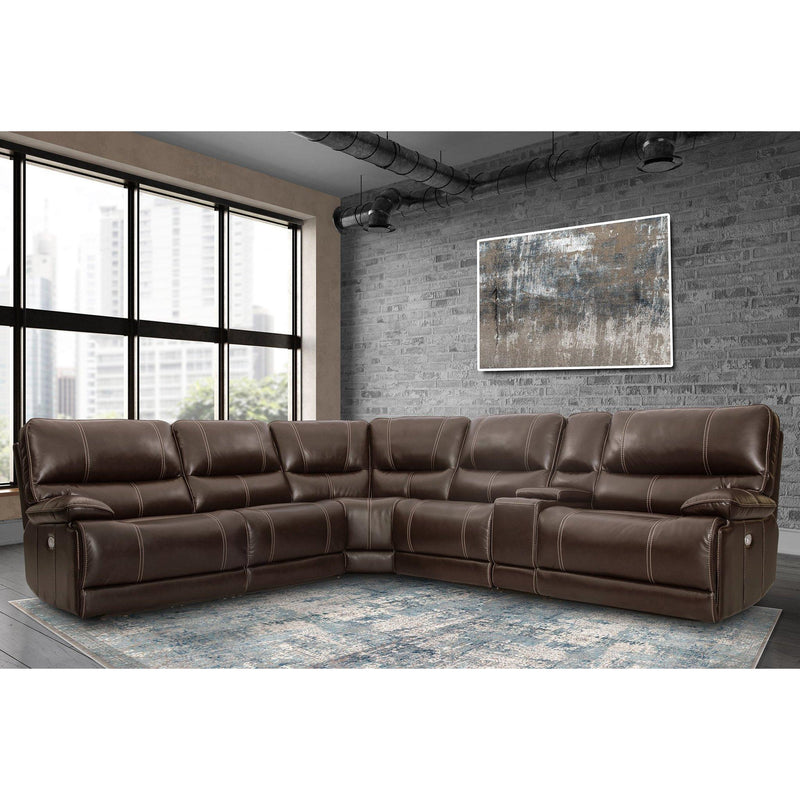 Parker Living Shelby Power Reclining Fabric 6 pc Sectional MSHE#810-CCO/MSHE#811LPH-CCO/MSHE#811RPH-CCO/MSHE#840-CCO/MSHE#850-CCO/MSHE#860-CCO