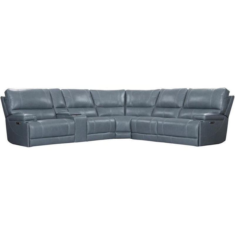 Parker Living Whitman Power Reclining Leather Match 6 pc Sectional MWHI#810P-P50-VAZ/MWHI#811LPH-P50-VAZ/MWHI#811RPH-P50-VAZ/MWHI#840-P50-VAZ/MWHI#850-P50-VAZ/MWHI#860-P50-VAZ