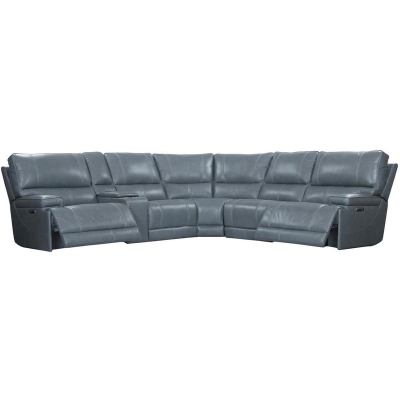 Parker Living Whitman Power Reclining Leather Match 6 pc Sectional MWHI#810P-P50-VAZ/MWHI#811LPH-P50-VAZ/MWHI#811RPH-P50-VAZ/MWHI#840-P50-VAZ/MWHI#850-P50-VAZ/MWHI#860-P50-VAZ