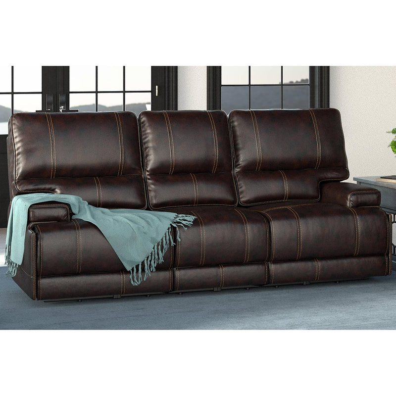 Parker Living Whitman Power Reclining Leather Match Sofa MWHI