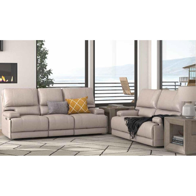 Parker Living Whitman Power Reclining Leather Match Sofa MWHI