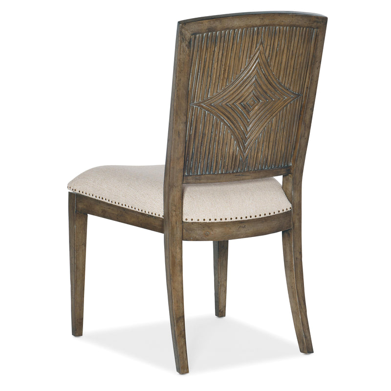 Hooker Furniture 6015-75411-89 Sundance Carved Back Side Chair IMAGE 2