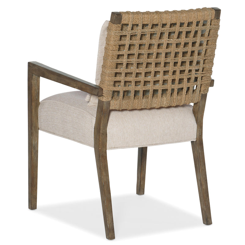 Hooker Furniture 6015-75301-89 Sundance Woven Back Arm Chair IMAGE 2