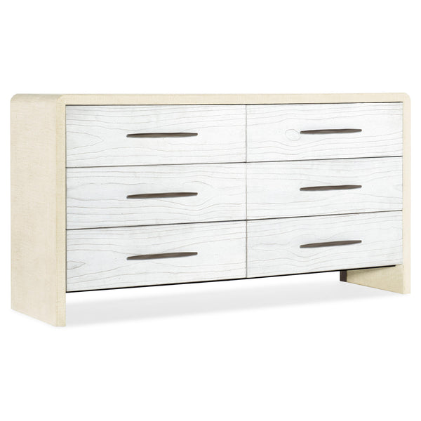 Hooker Furniture 6120-90002-05 Cascade Six-Drawer Dresser IMAGE 1