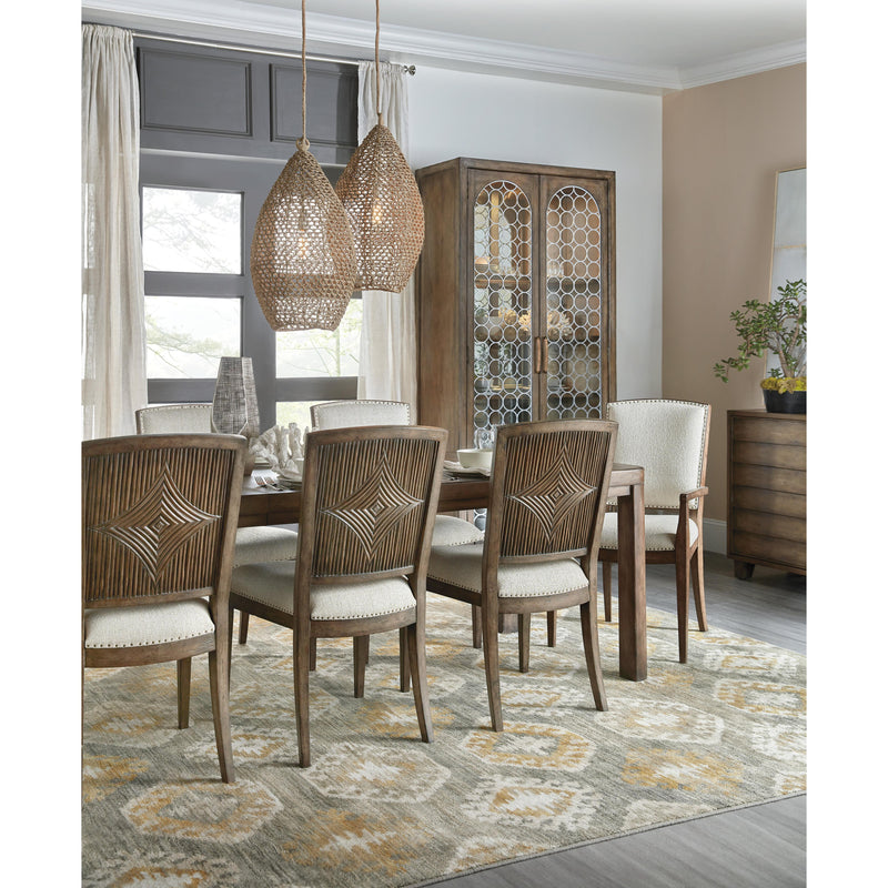 Hooker Furniture 6015-75207-89 Sundance Rectangle Dining Table with 1-18in Leaf IMAGE 5